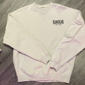 Rawgear Men's Off-White Crewneck Sweater
